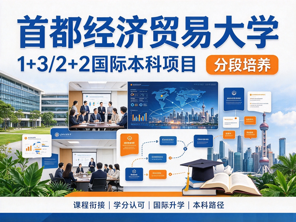 首都经济贸易大学1+3/2+2国际本科项目