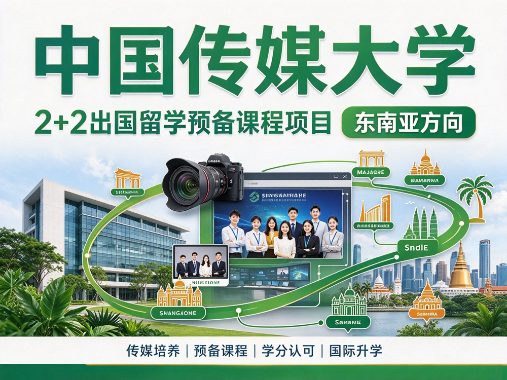 中国传媒大学2+2出国留学预备课程项目(东南亚方向)