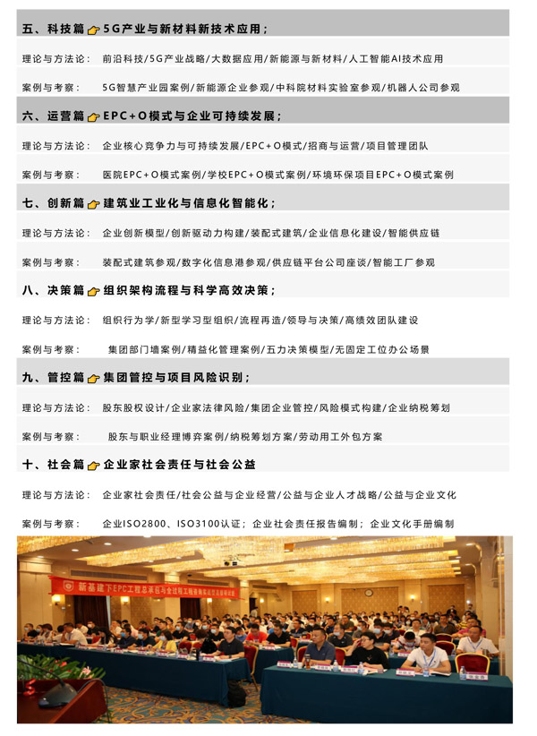 新基建时代EPC工程总承包复合型精英培养项目(图2)